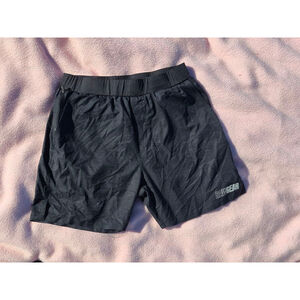 RAWGEAR Men’s Athletic Shorts – Size Large, Dark Grey Heathered Gym Training Run